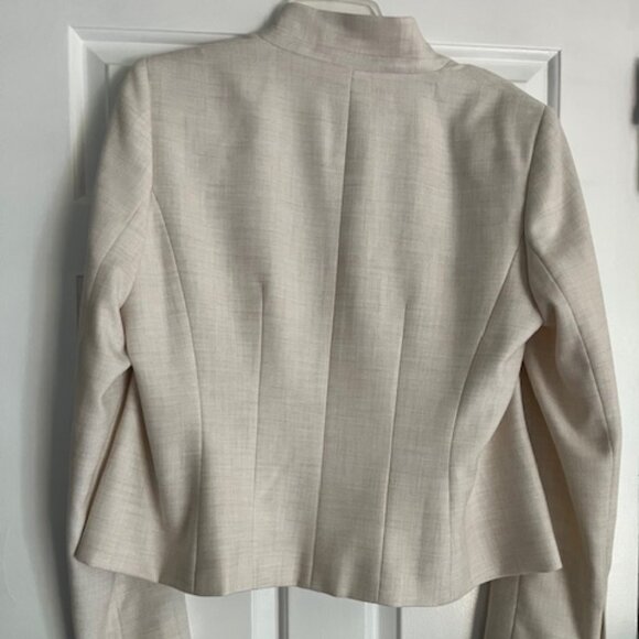 Calvin Klein Two-Piece Suit Set | Color: Cream | Size: 14 - Picture 3 of 8